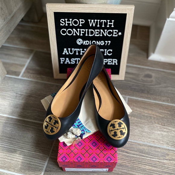 Tory Burch Benton Ballet Flat Nappa Leather - Picture 2 of 12